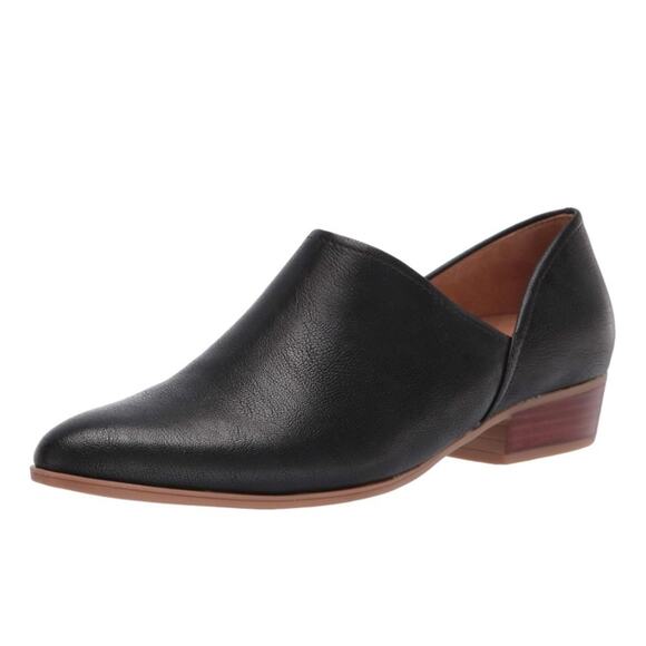 NIB Women's Naturalizer Carlyn Faux Leather Block Heel Booties 6 M - Picture 1 of 10